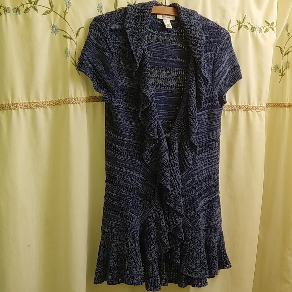 Style & Co S denim blue, grey